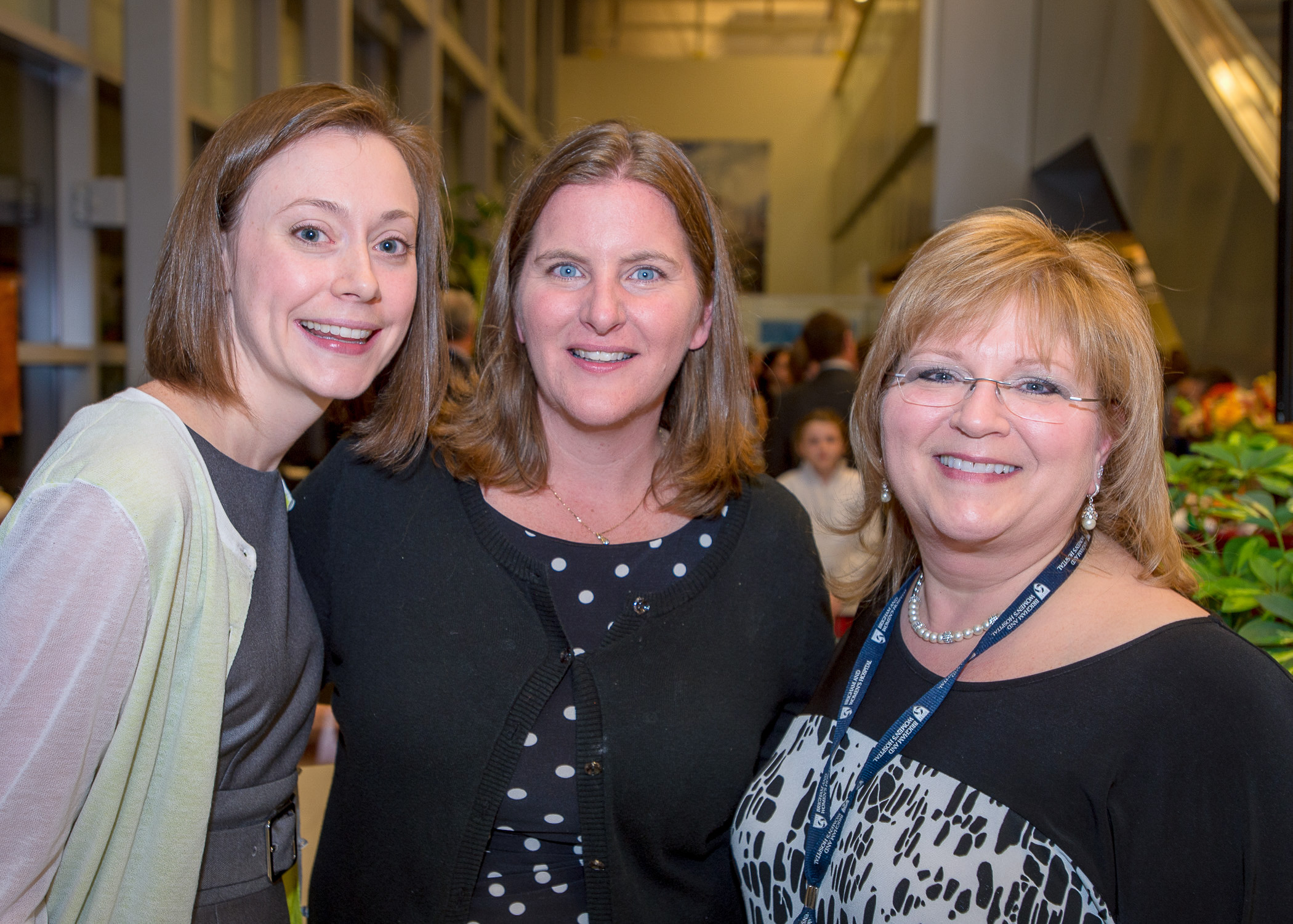 From left: 2015 PA Recognition Award recipients Courtney Moller, Shauna Curran and Genina Salvio