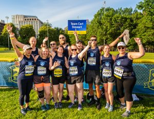 BAA 10K runners celebrate