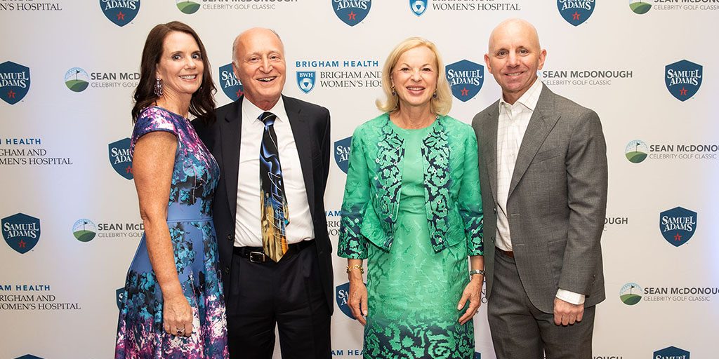 From left: Erin McDonough, Rodney Falk, Betsy Nabel and Sean McDonough