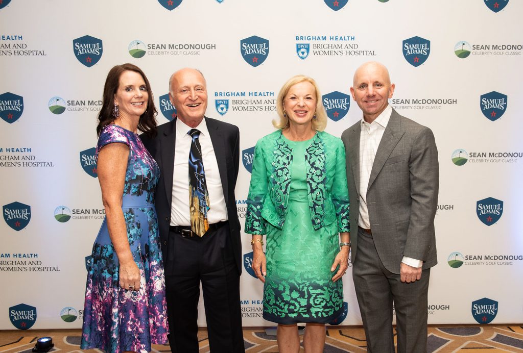 From left: Erin McDonough, Rodney Falk, Betsy Nabel and Sean McDonough